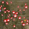 Training and certification options for MAP Current Fires In Montana 2021 Map