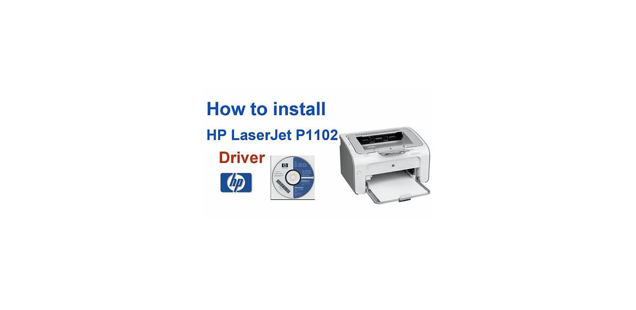 Instal Driver HP Laserjet P1102