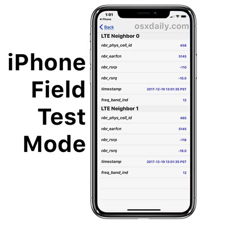 Field Test Mode di iPhone