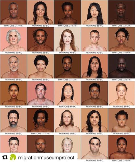 diversity of skin color