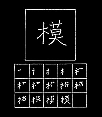 kanji pola-pola