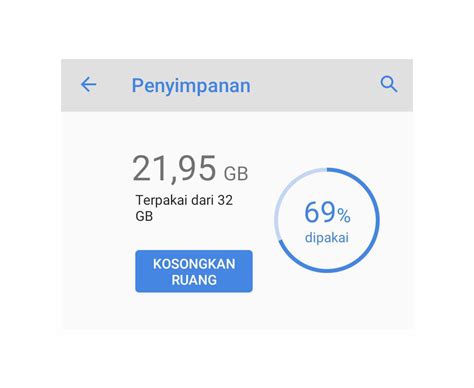 penyimpanan penuh hp android