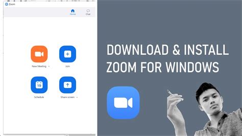 zoom meeting aplikasi di laptop indonesia