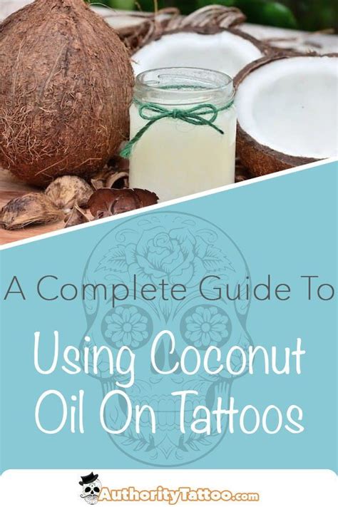 Benefits of Coconut Oil for Tattoo Healing