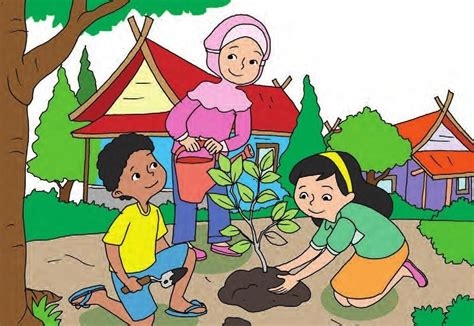 Kartun Peduli Lingkungan Indonesia