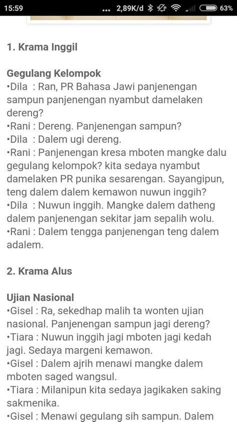 perbedaan bahasa indonesia dan bahasa krama alus