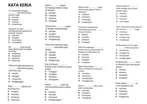 cara belajar kata kerja ke-3