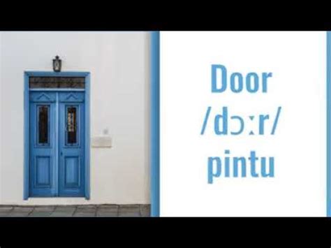 Pintu dalam Bahasa Inggris