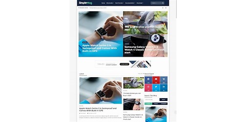 SimpleMag Android template