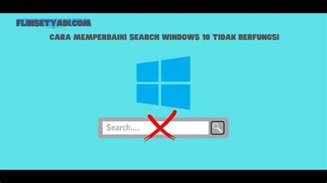 Windows Search tidak Berfungsi