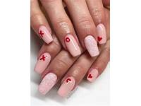 Minimalist Valentine's Day Nails