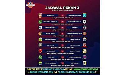 jadwal sepak bola indonesia