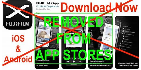 Fuji Android App Missing XS10
