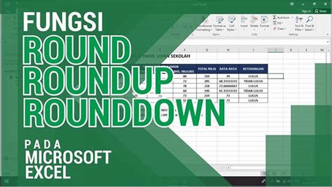 Roundup Excel