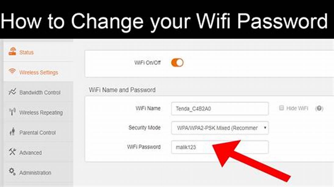 Default Name and Password