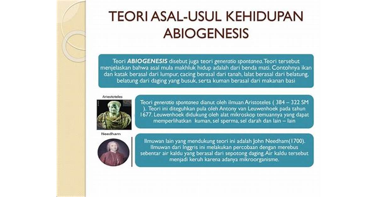 Teori Abiogenesis Runtuh di Indonesia Berkat Percobaan