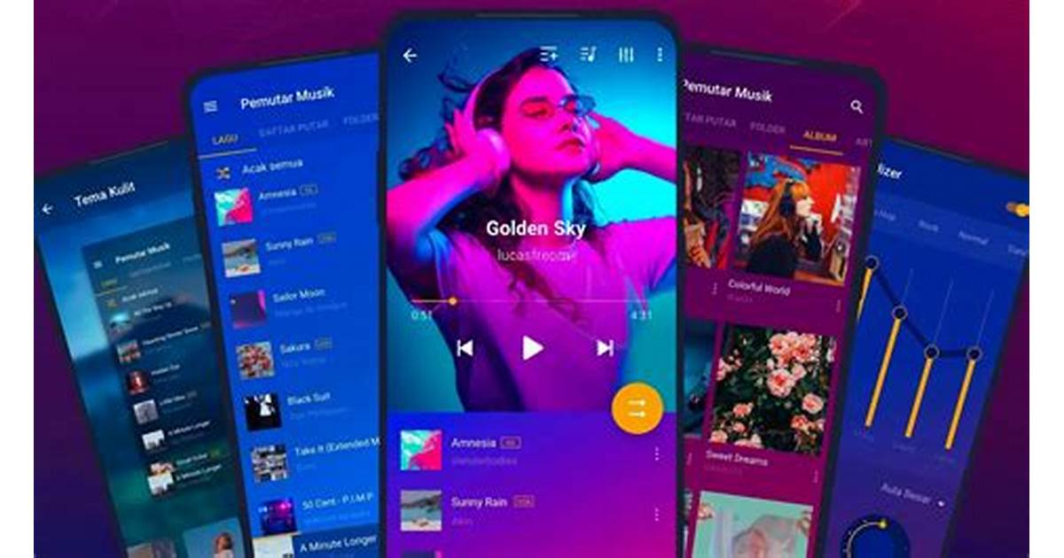 aplikasi pemutar musik offline android