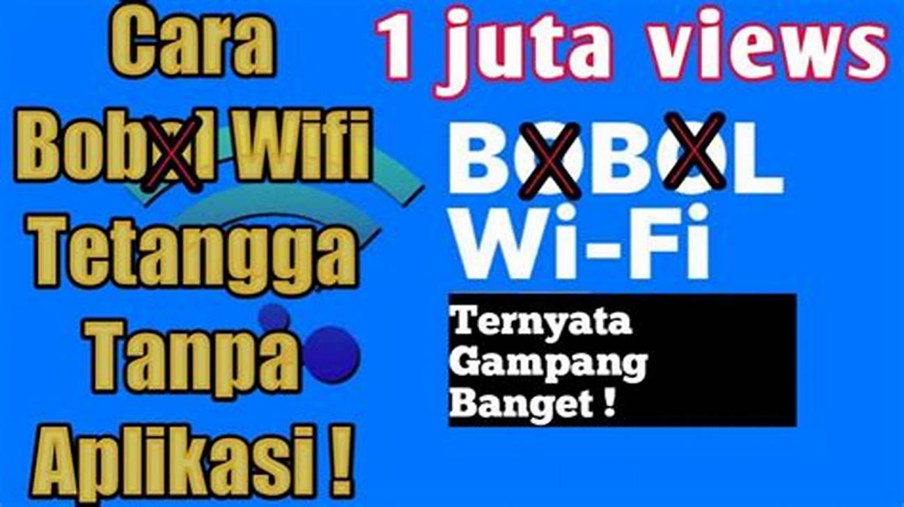 cara bobol pin wifi indonesia