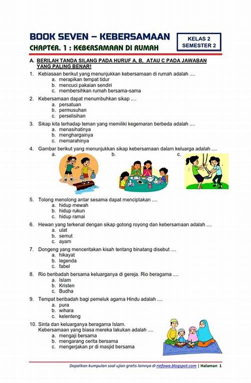 Soal PAT Kelas 2 Tema 8 Indonesia