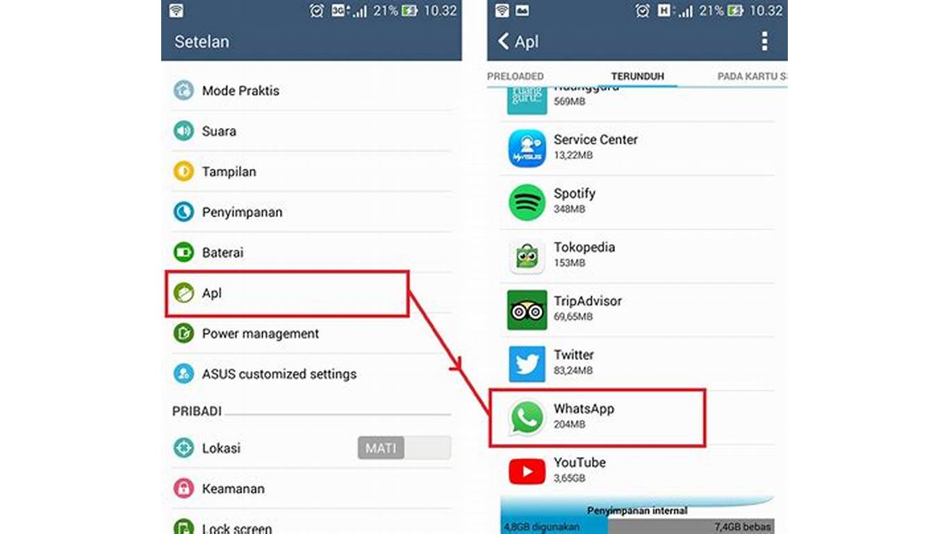 Cara Mematikan Aplikasi WA Sementara di HP Android