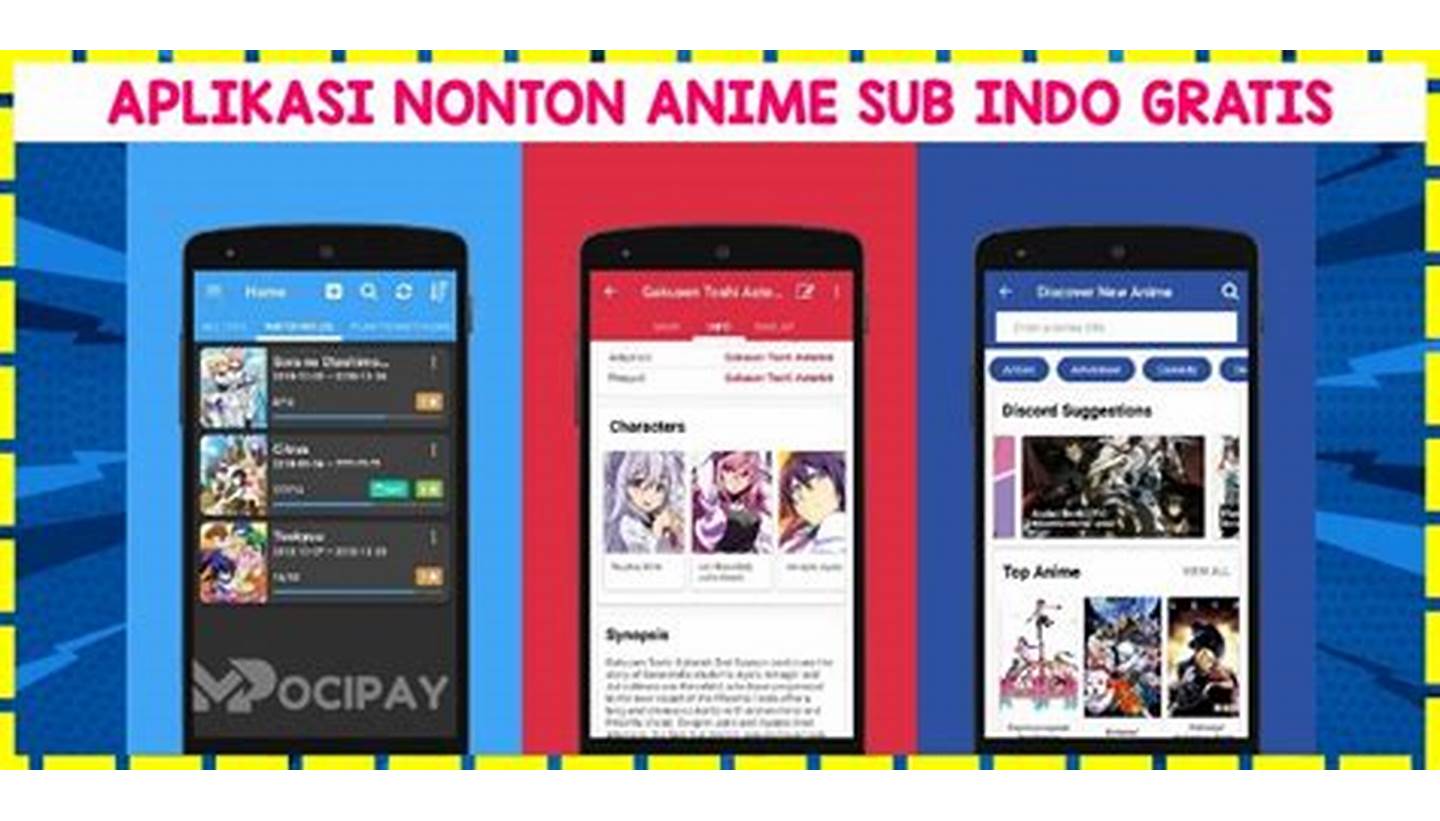 aplikasi nonton anime sub indo gratis