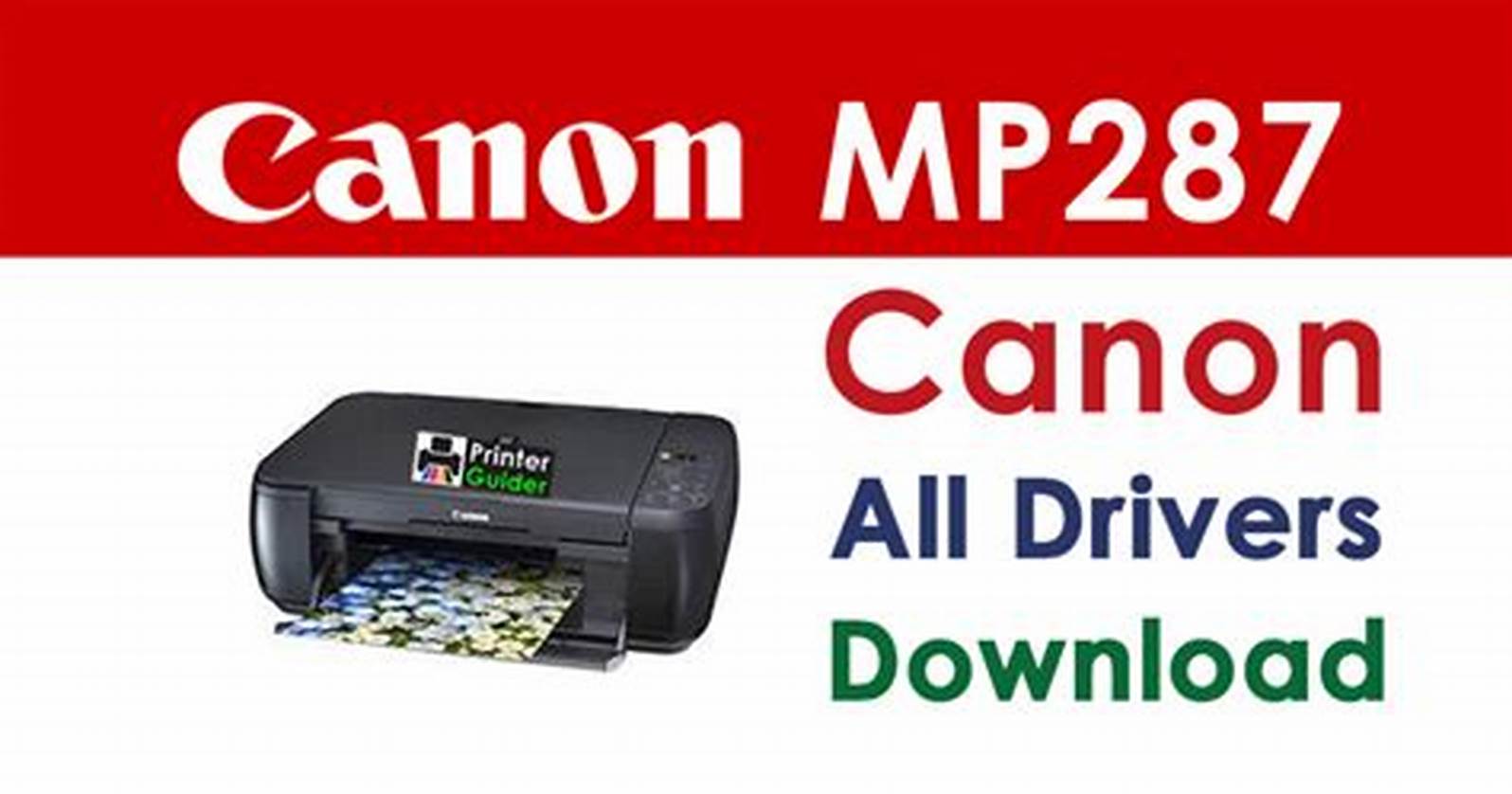 driver scanner canon mp287