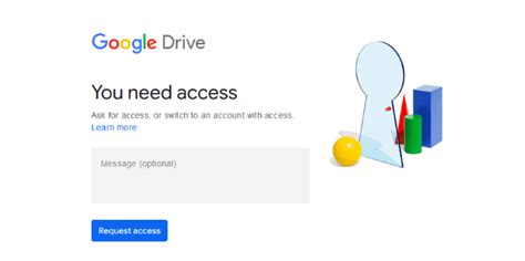 Access Request Google Drive
