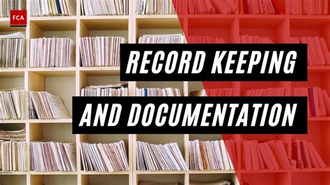 Recordkeeping