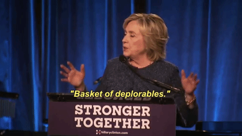 Image result for hillary gif deplorables