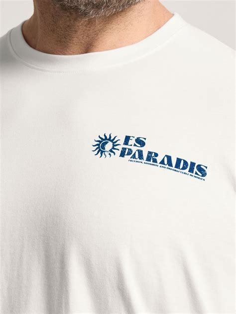 Buy BadRhino Big & Tall White Ibiza Es Paradise T-Shirt from Next India