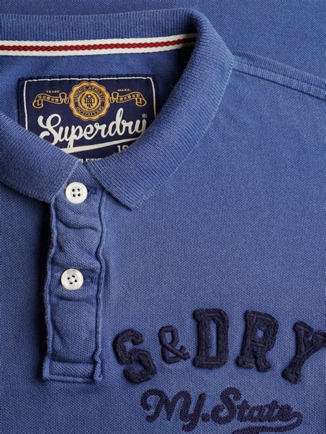 Buy Superdry Blue Vintage Athletic Polo Shirt from Next India