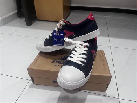 Power Hotshot Navy Red Sneakers, Men's Fashion, Footwear, Sneakers on ...
