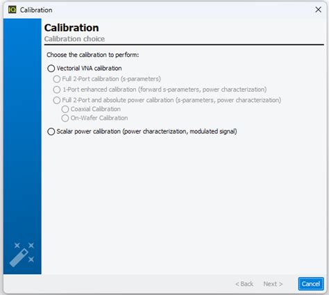 Setup Measurement