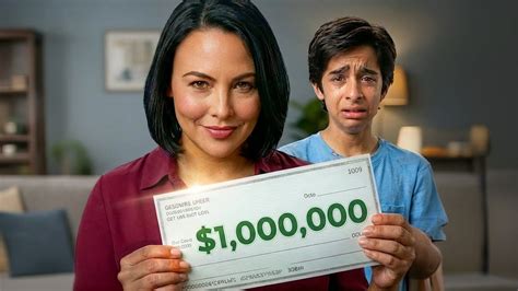 She took her foster kid’s $1 million winnings?