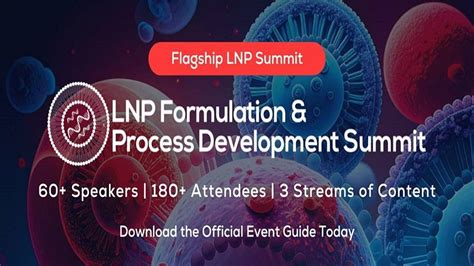 5th LNP Summit 2026: End-to-End LNP Development Insights