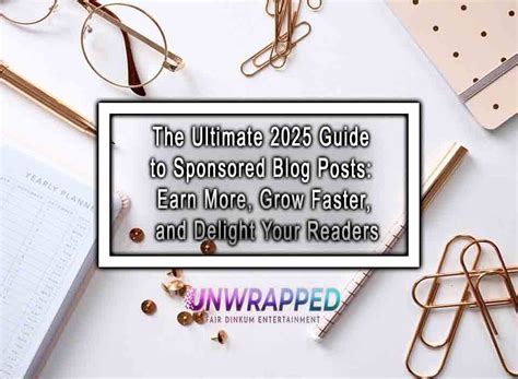 The Ultimate Guide To Sponsored Blog Posts Earn More Grow Faster