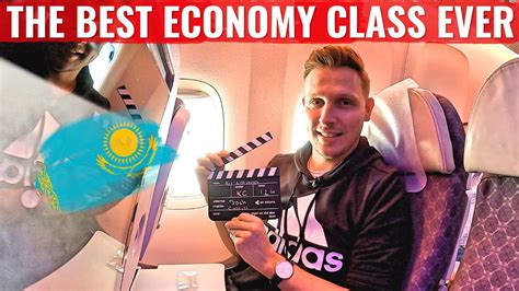 I flew economy on Air Astana's 767 ️