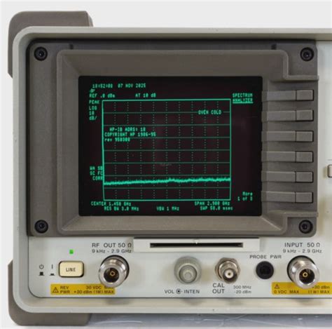 HP Agilent 8594 Synthesizer Spectrum Analyzer 2.9 GHz with tracking gen ...
