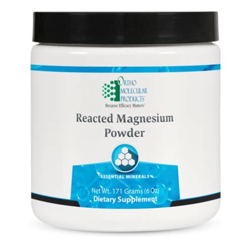 Reacted Magnesium Powder First Holistic Wellness