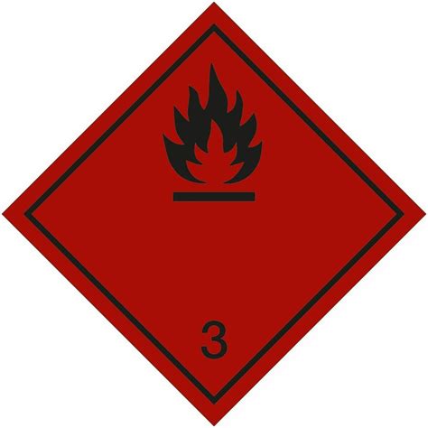 Hazardous materials identifier Flammable liquids, Type: 04100 ...