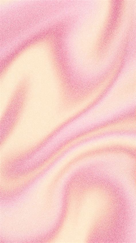 An Abstract Pink And Yellow Background With Wavy Lines In The Center