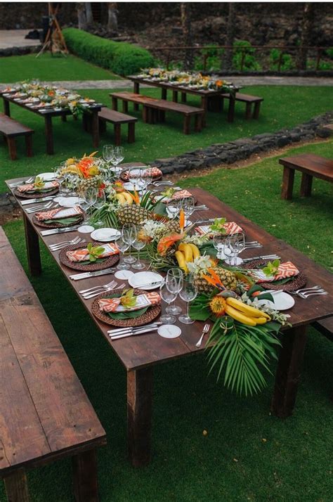 Pinterest In 2024 Dinner Party Decorations Dinner Themes Hawaiian