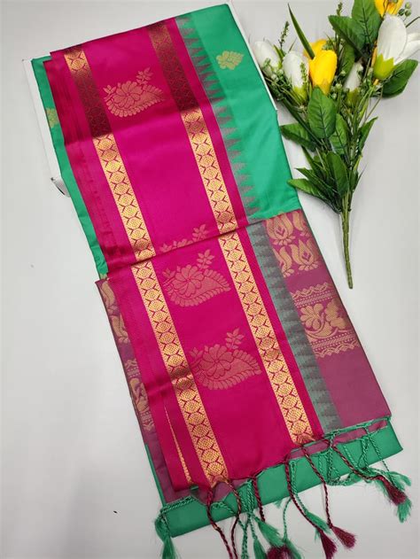 Korvai Border Saree
