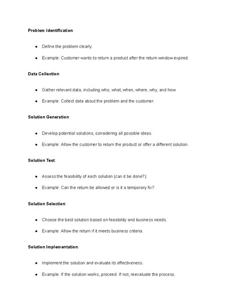 ITM - Midterm Review: Problem Solving and Decision Making - Studocu