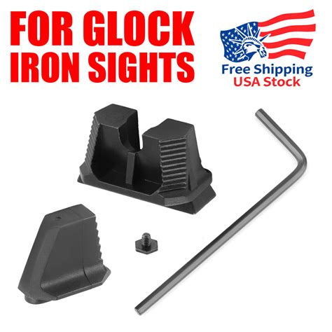 Industries Stainless Steel Co Witness Height Front Rear Sights For