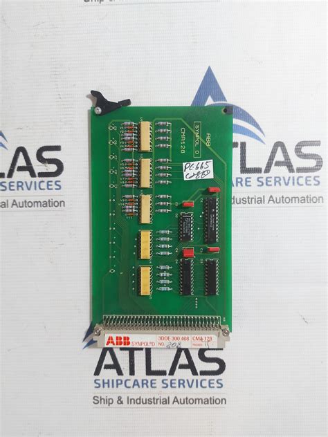 ABB SYNPOL D CMA128 3DDE 300 408 PCB CARD – Atlas Shipcare Services