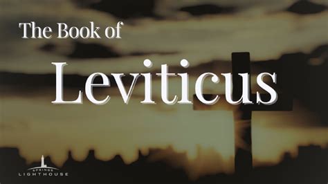 Thursday 09/10/26 | Leviticus 17-18 | Blood and Sin | Springs Lighthouse