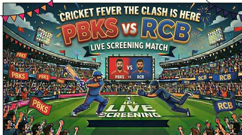 Screening of PBKS vs RCB, The Soho Garden by The Terrace | Vaishali ...