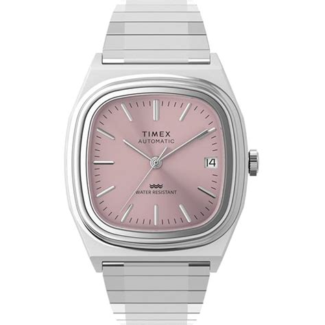 Timex Square Pink Dial Mechanical Automatic Men's Watch TW2Y66800IK ...