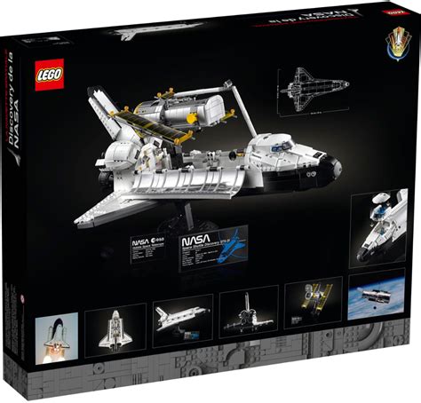 LEGO Icons NASA Space Shuttle Discovery 10283 6332941 Best Buy